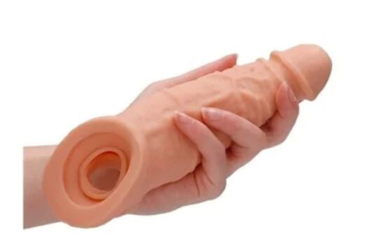 Realistic Hollow Strap-On Sleeve for Enhanced Pleasure